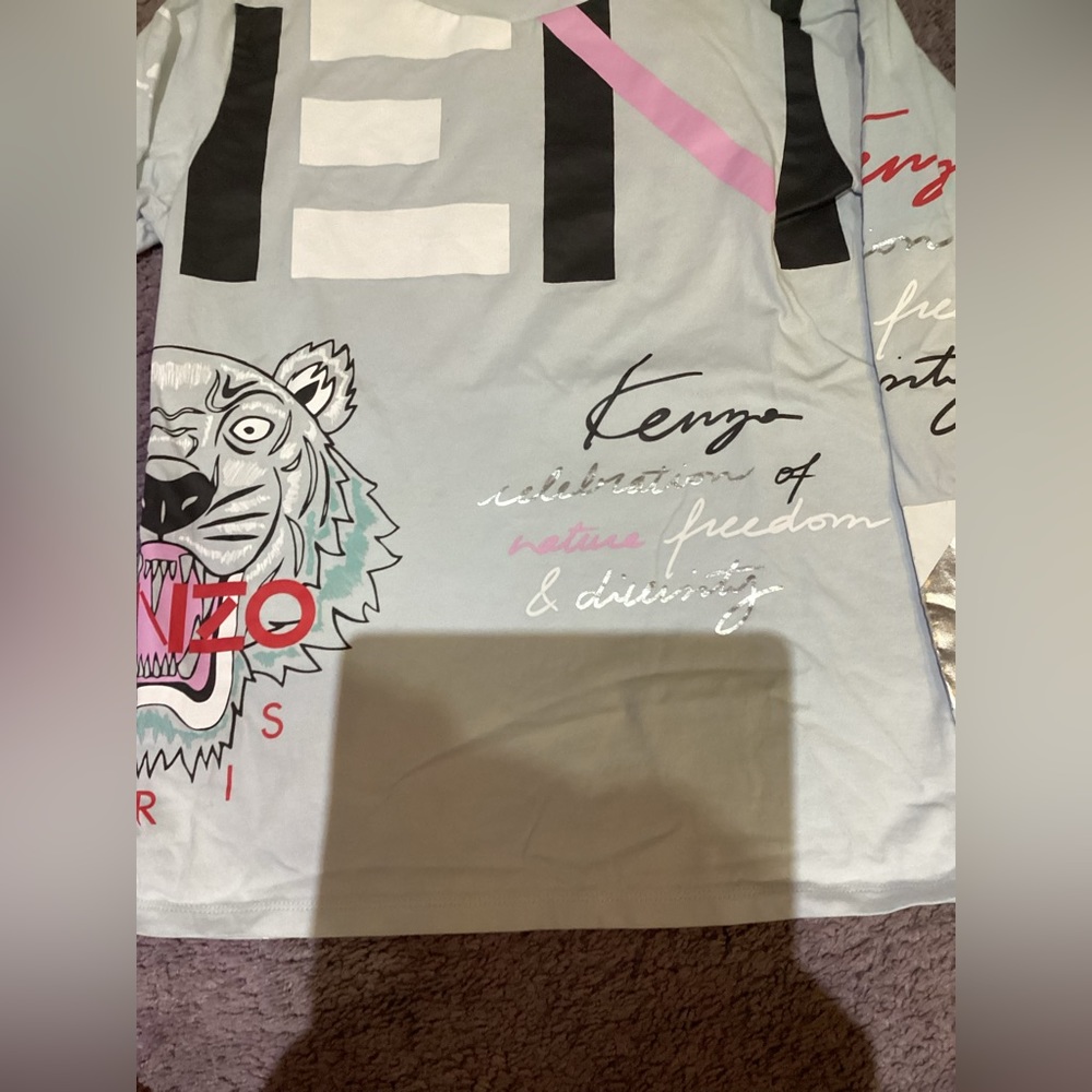 Girls kenzo shirt. Size 12-14